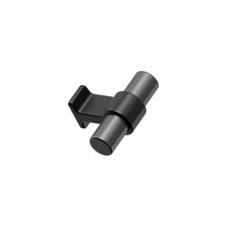 Bouton de meuble Bond noir / canon de fusil