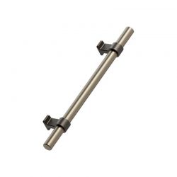 Meubelgreep BOND antiek bruin / fijn geborsteld messing Furnipart