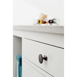 Bouton de meuble CLASSIC Marron antique Furnipart