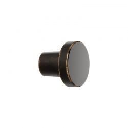 Bouton de meuble DOT Marron antique Furnipart