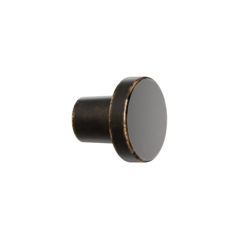 Bouton de meuble DOT Marron antique Furnipart