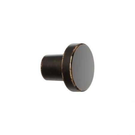 Meubelknop DOT antiek bruin Furnipart
