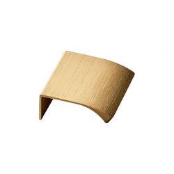 Poignée profil de meuble EDGE STRAIGHT Laiton brossé Furnipart