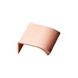 Poignée profil de meuble EDGE STRAIGHT Cuivre brossé Furnipart