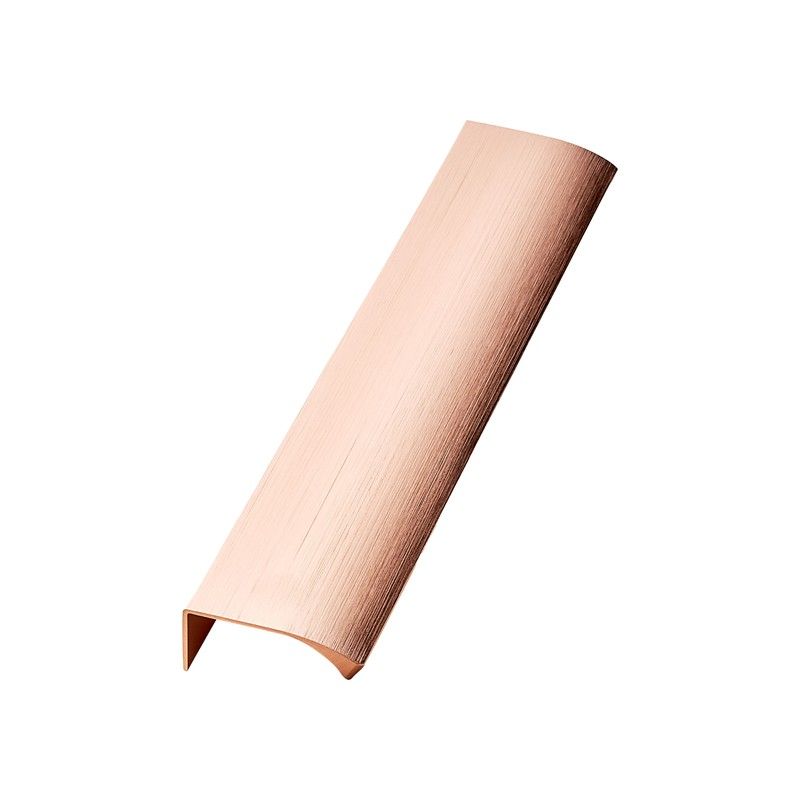 Poignée profil de meuble EDGE STRAIGHT Cuivre brossé Furnipart