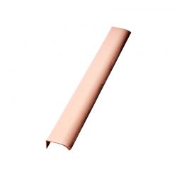 Poignée profil de meuble EDGE STRAIGHT Cuivre brossé Furnipart