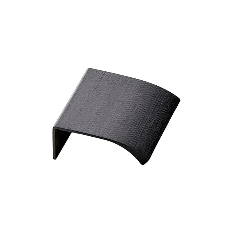 Profielgreep EDGE STRAIGHT mat zwart geborsteld Furnipart