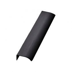 Poignée profil de meuble EDGE STRAIGHT Brossé noir mat Furnipart