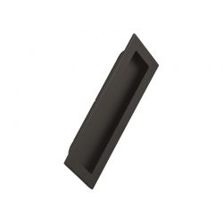 Poignée de meuble à encastrer INN 160 mm Noir mat Furnipart
