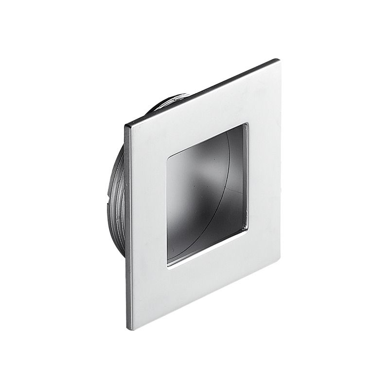Poignée de meuble à encastrer INN 50 mm Chromé mat Furnipart