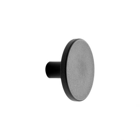 Bouton de meuble PLATO OCEANIX Teinté en noir Furnipart