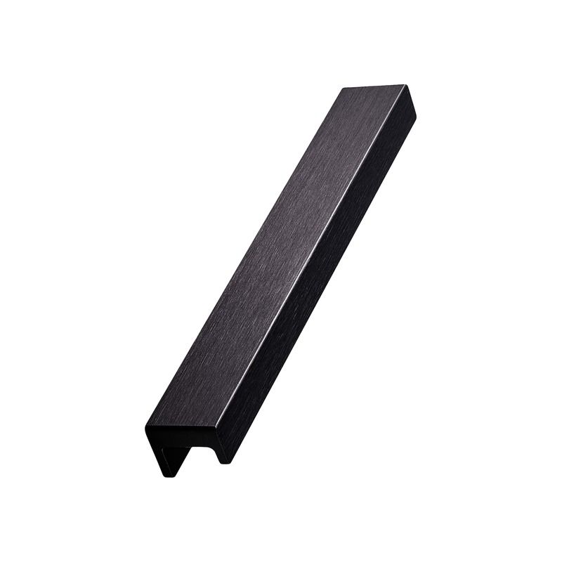Poignée de meuble STATION Brossé noir mat Furnipart