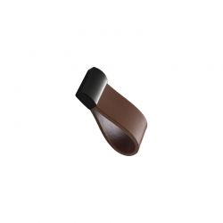 Meubelknop STRAP cognac / zwart Furnipart