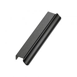Poignée de meuble VOLET Brossé noir mat Furnipart
