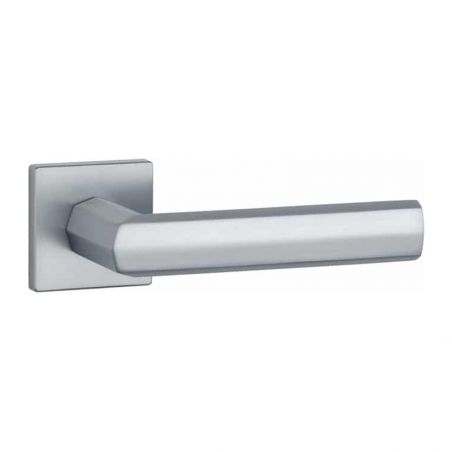 Poignée de porte Fresia chrome satiné