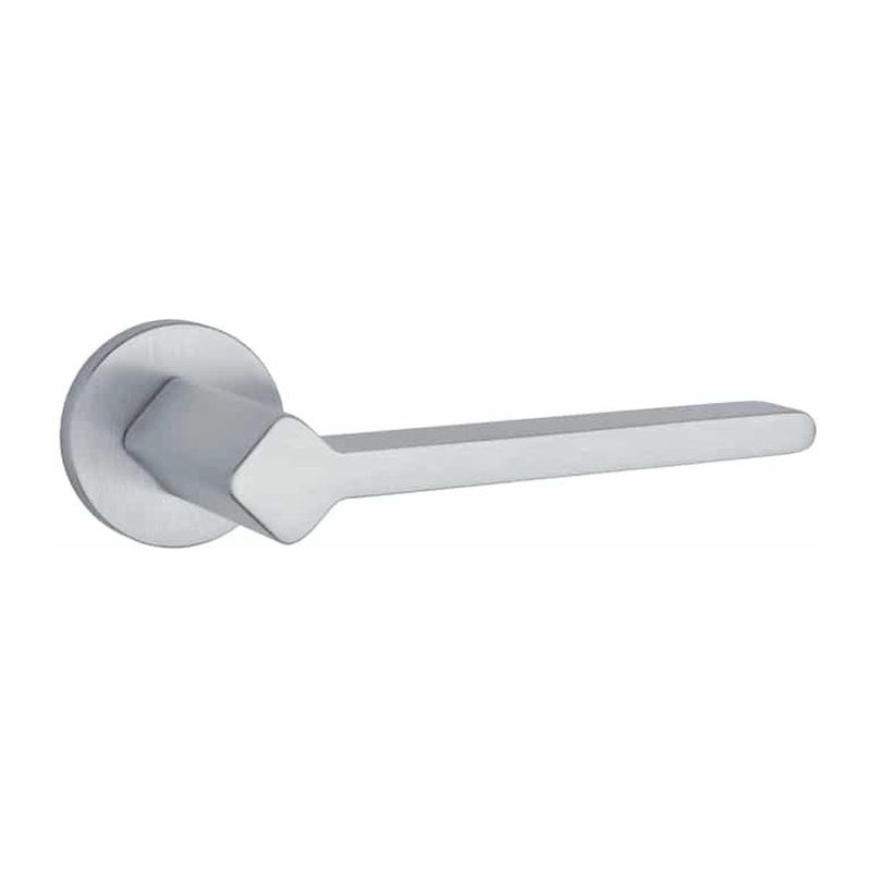 Poignée de porte Ninfea chrome satiné