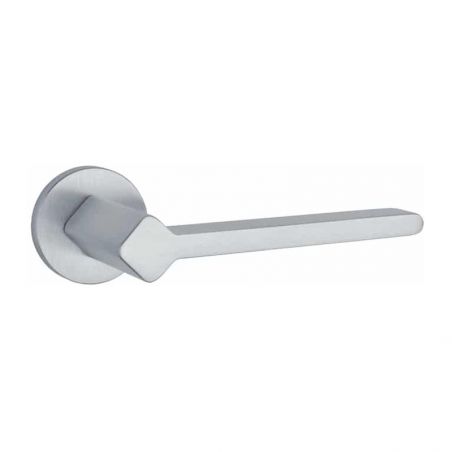 Poignée de porte Ninfea chrome satiné