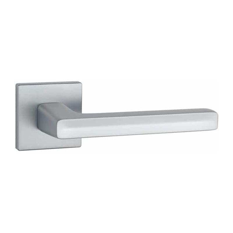 Poignée de porte Pea chrome satiné