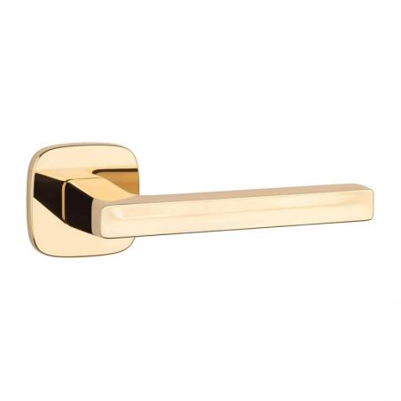Poignée de porte Pea or poli
