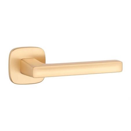 Deurkruk Pea mat goud