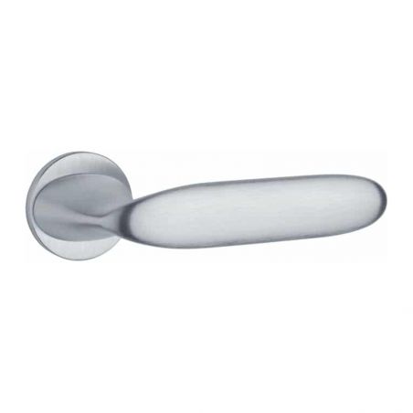 Poignée de porte Peonia chrome satiné