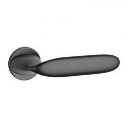 Poignée de porte Peonia noir mat