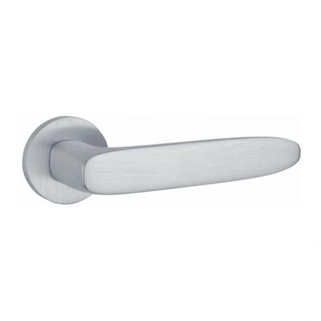 Poignée de porte Rosa chrome satiné