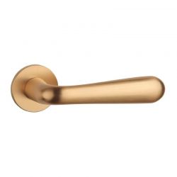Deurkruk Gardenia mat goud
