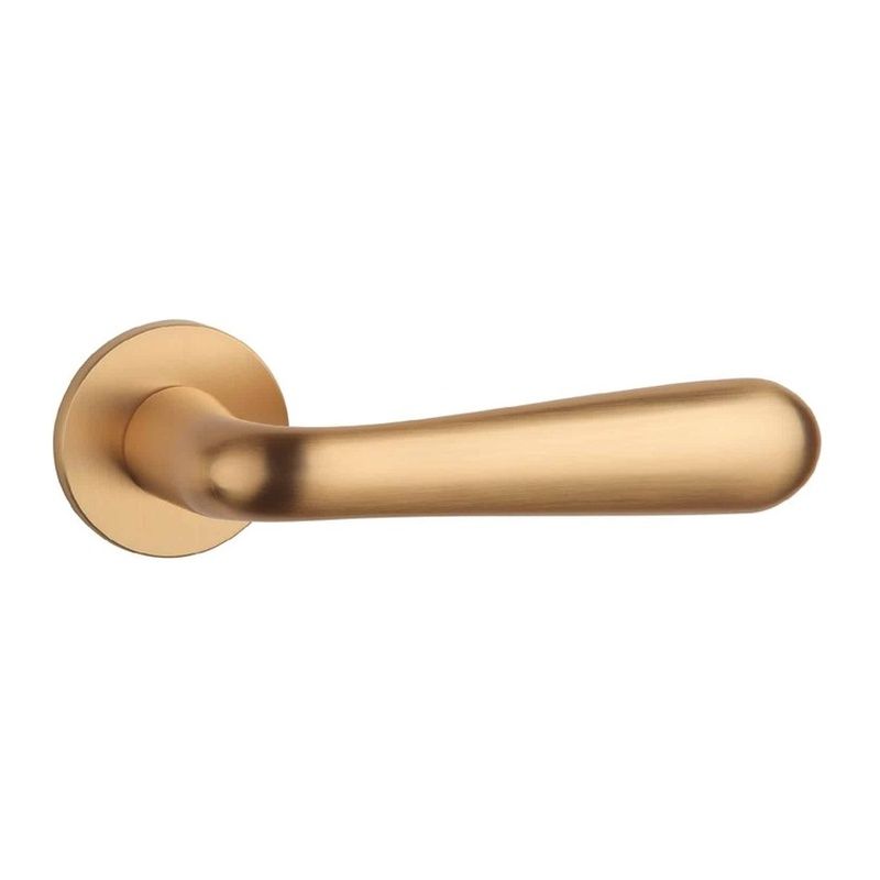 Deurkruk Gardenia mat goud
