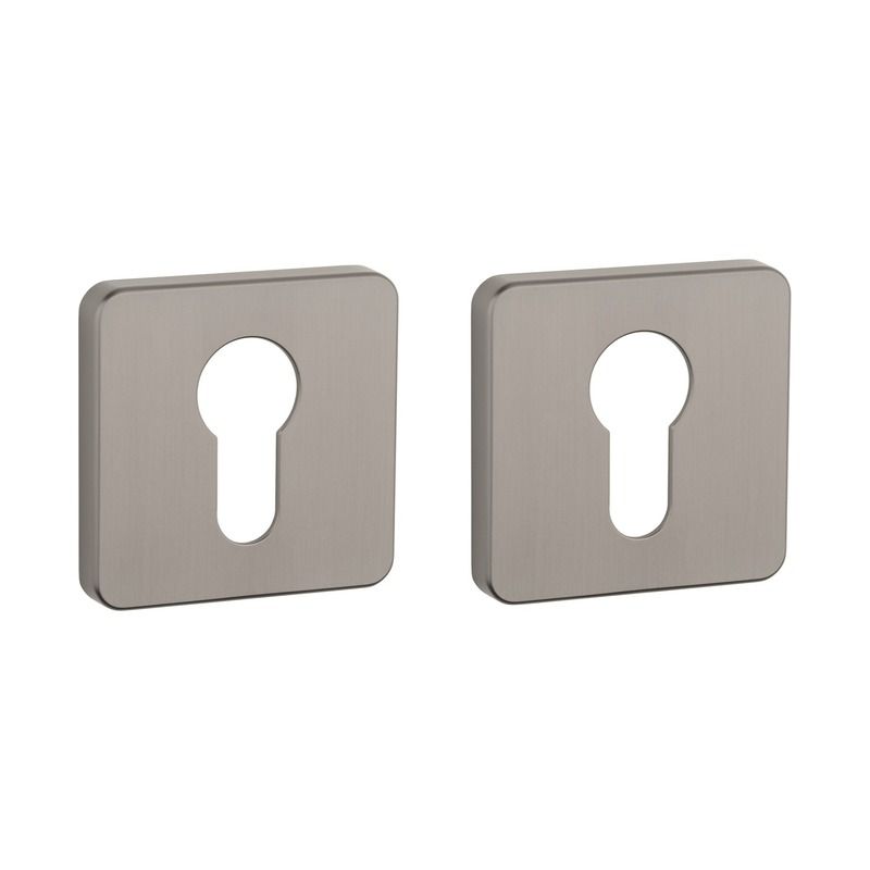 Paire de rosaces pour cylindre QS 7S graphite Aprile
