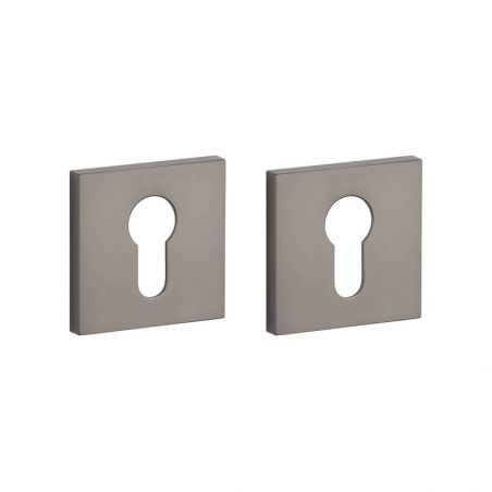 Paire de rosaces pour cylindre Q 7S graphite Aprile