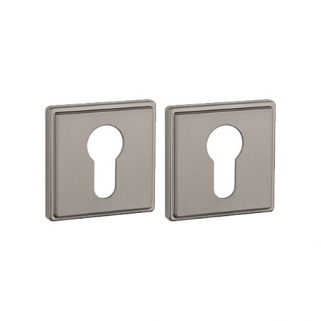 Paire de rosaces pour cylindre QG 7S graphite Aprile