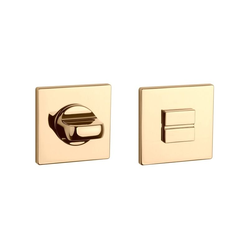 Kit WC à condamnation Q 7S or poli Aprile