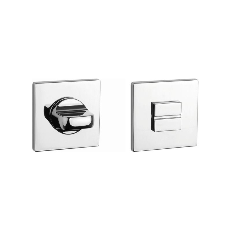 WC-garnituur Q 5S gepolijst chroom Aprile