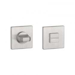 WC-garnituur Q 5S geborsteld chroom Aprile