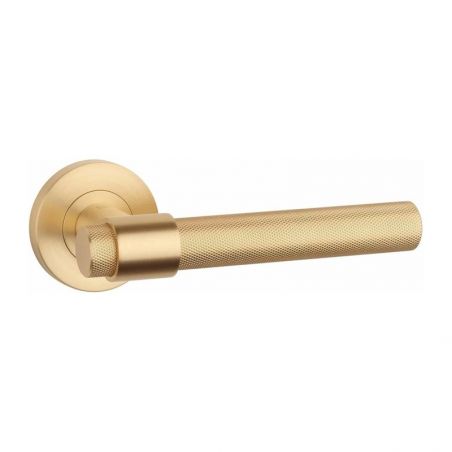 Deurkruk OVAL 1743 mat goud