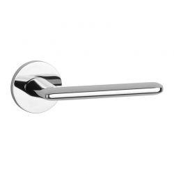 Poignée de porte Ava chrome poli