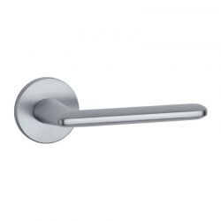Poignée de porte Ava chrome satiné