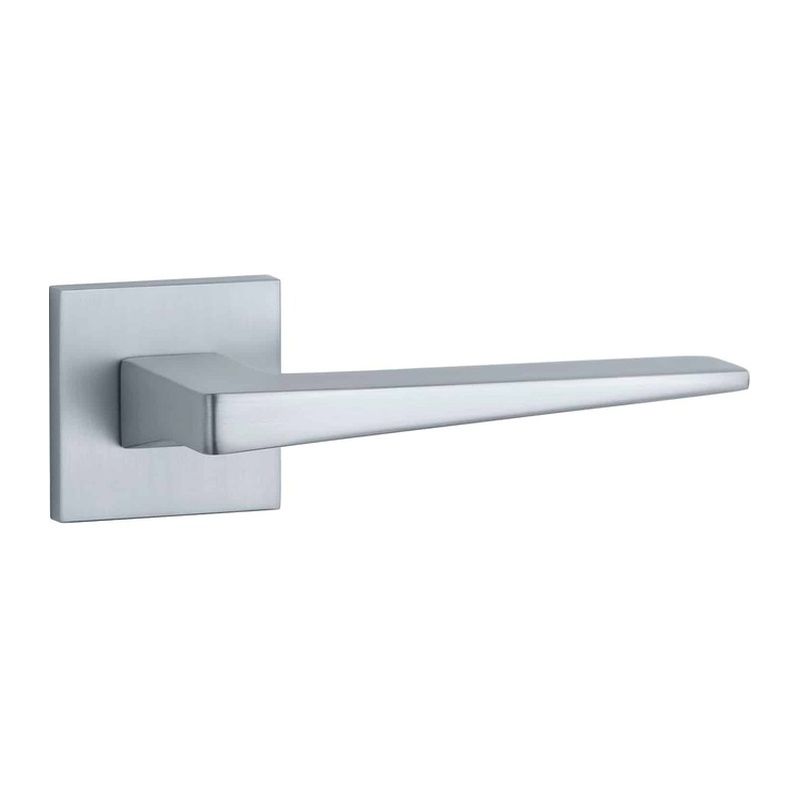Poignée de porte Eda chrome satiné