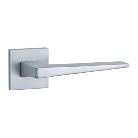 Poignée de porte Eda chrome satiné