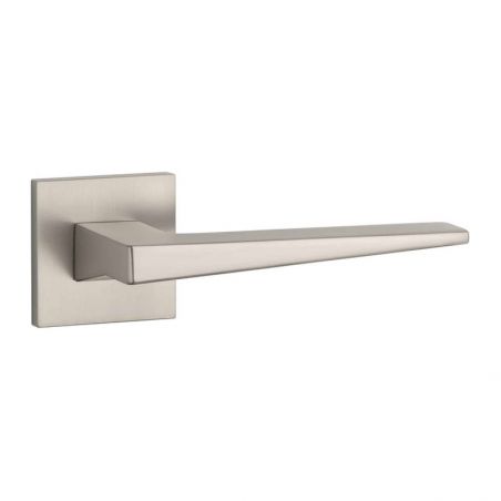 Poignée de porte Eda nickel mat