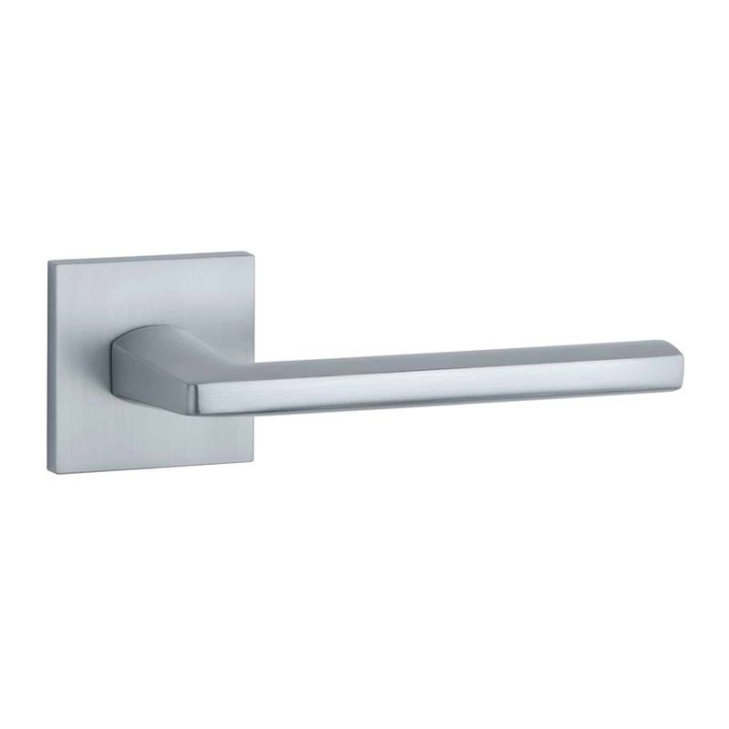 Poignée de porte Eura chrome satiné