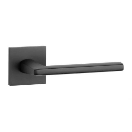 Poignée de porte Eura noir mat