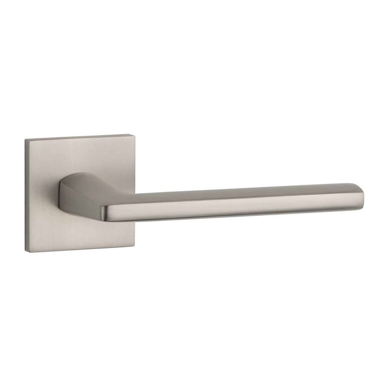 Poignée de porte Eura nickel mat