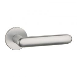Poignée de porte Larka chrome satiné