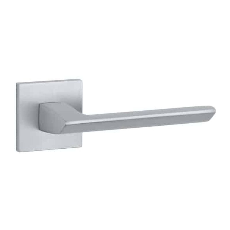Poignée de porte Oga chrome satiné