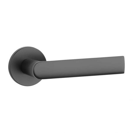 Poignée de porte Rewa noir mat
