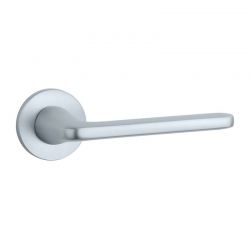 Poignée de porte Uta chrome satiné