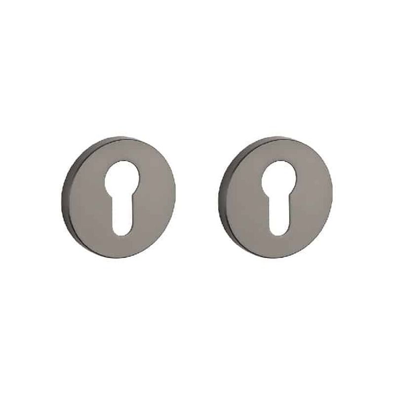 Paire de rosaces pour cylindre R 7S graphite Stile