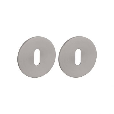 Paire de rosaces pour clé L OVAL 3 mm 1710 graphite Sterk